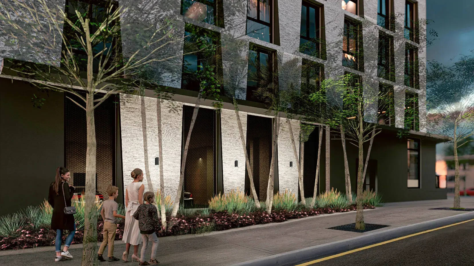 Courtyard area